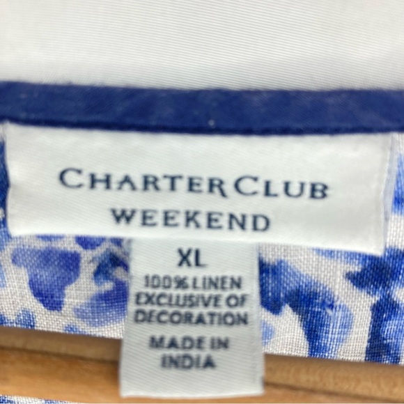 Charter Club linen tunic - Picture 5 of 6